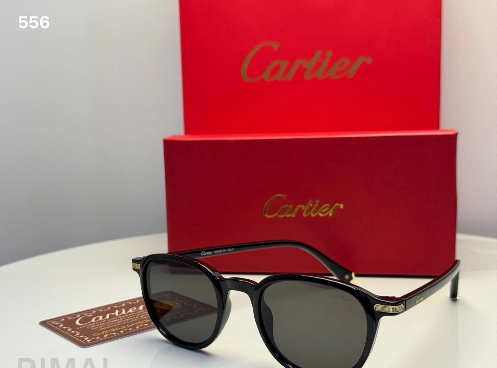 Cartier Sunglasses Première de – Black Acetate