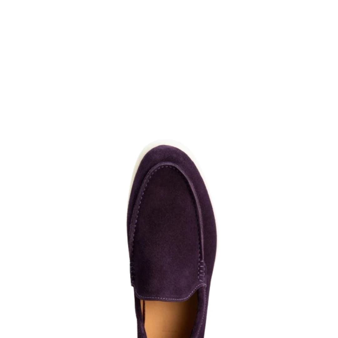 Loro Piana Footwear | Summer Walk Dark Purple