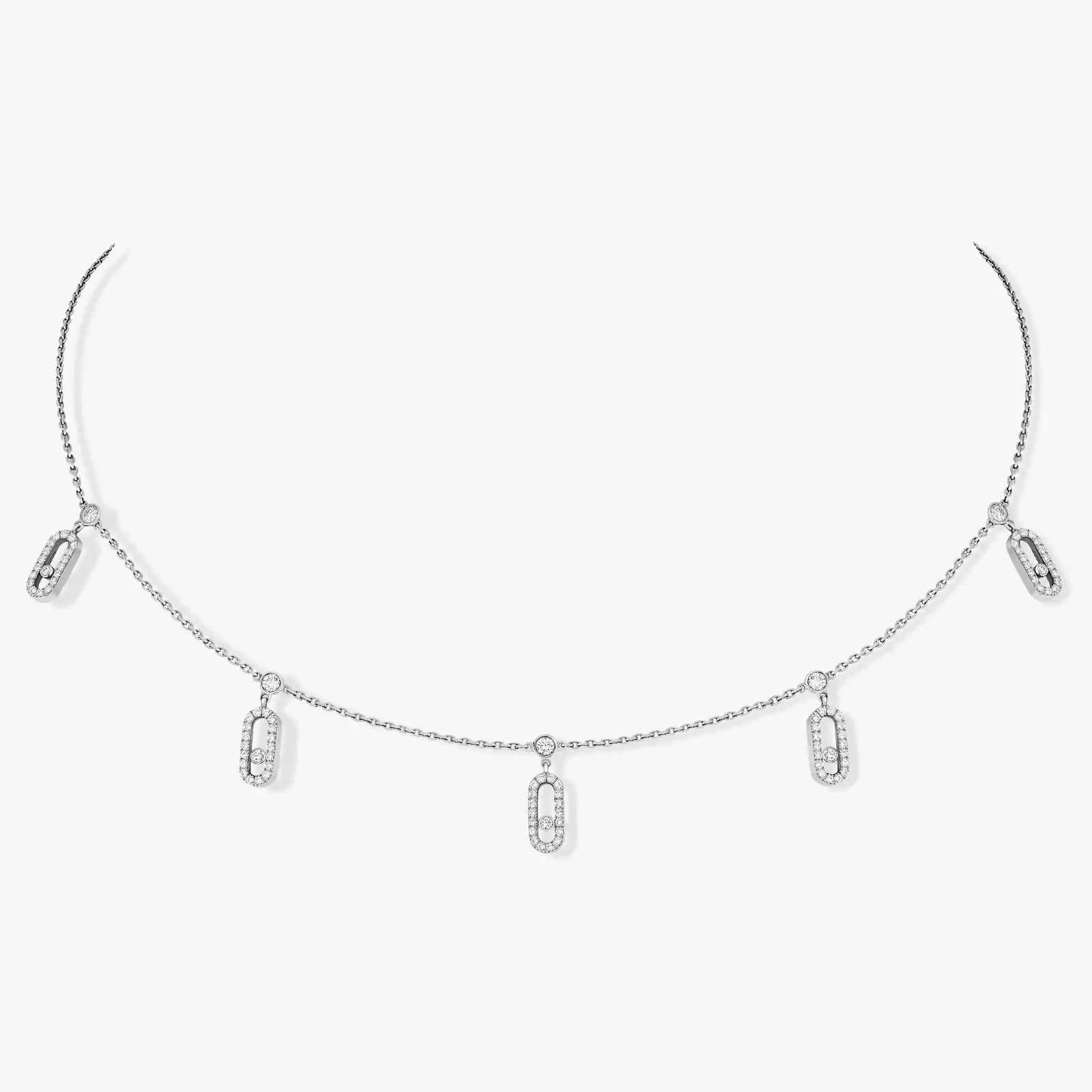 Messika Move Uno Stone-Set Necklace