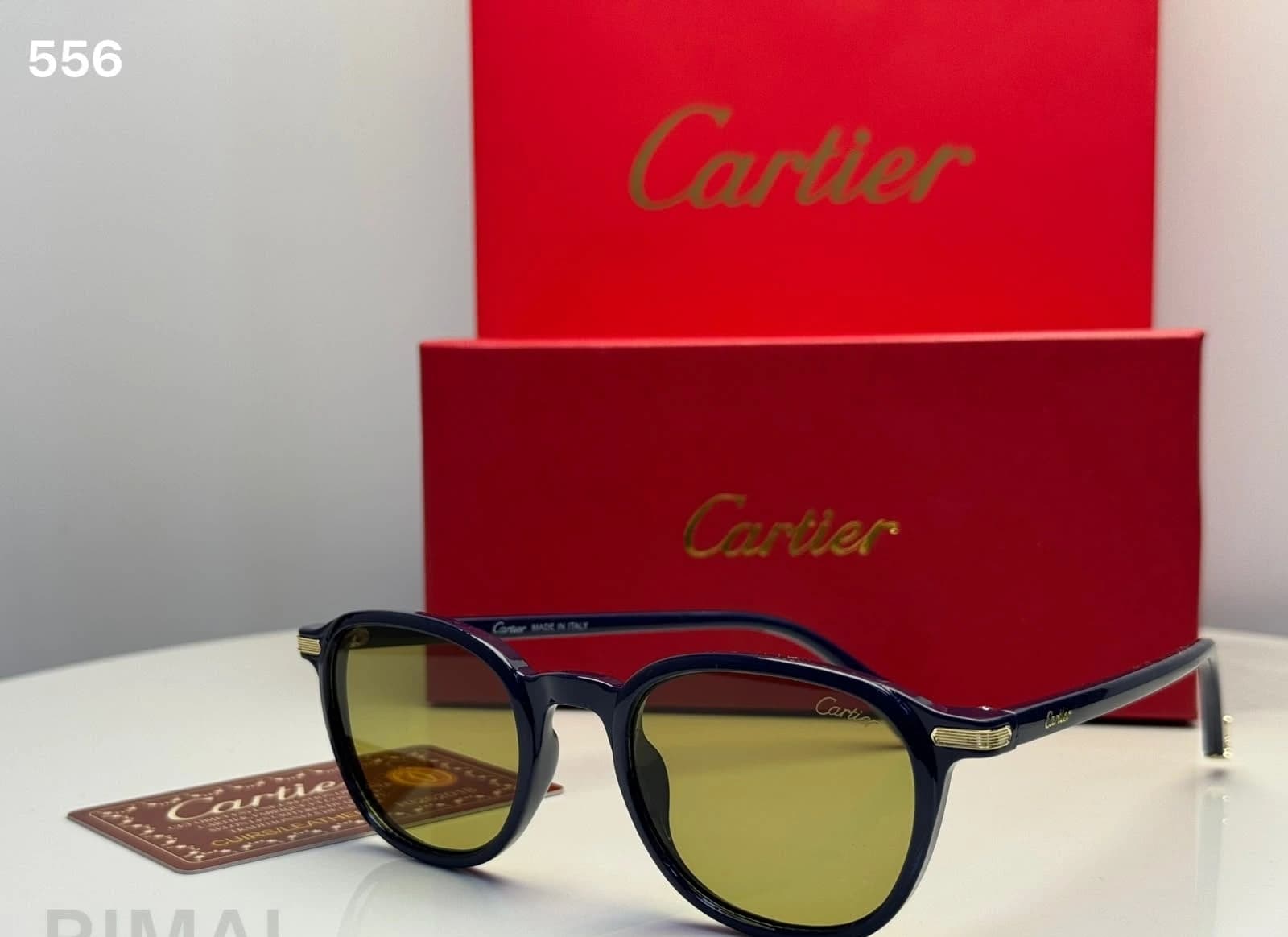Cartier Sunglasses Gradient Yellow