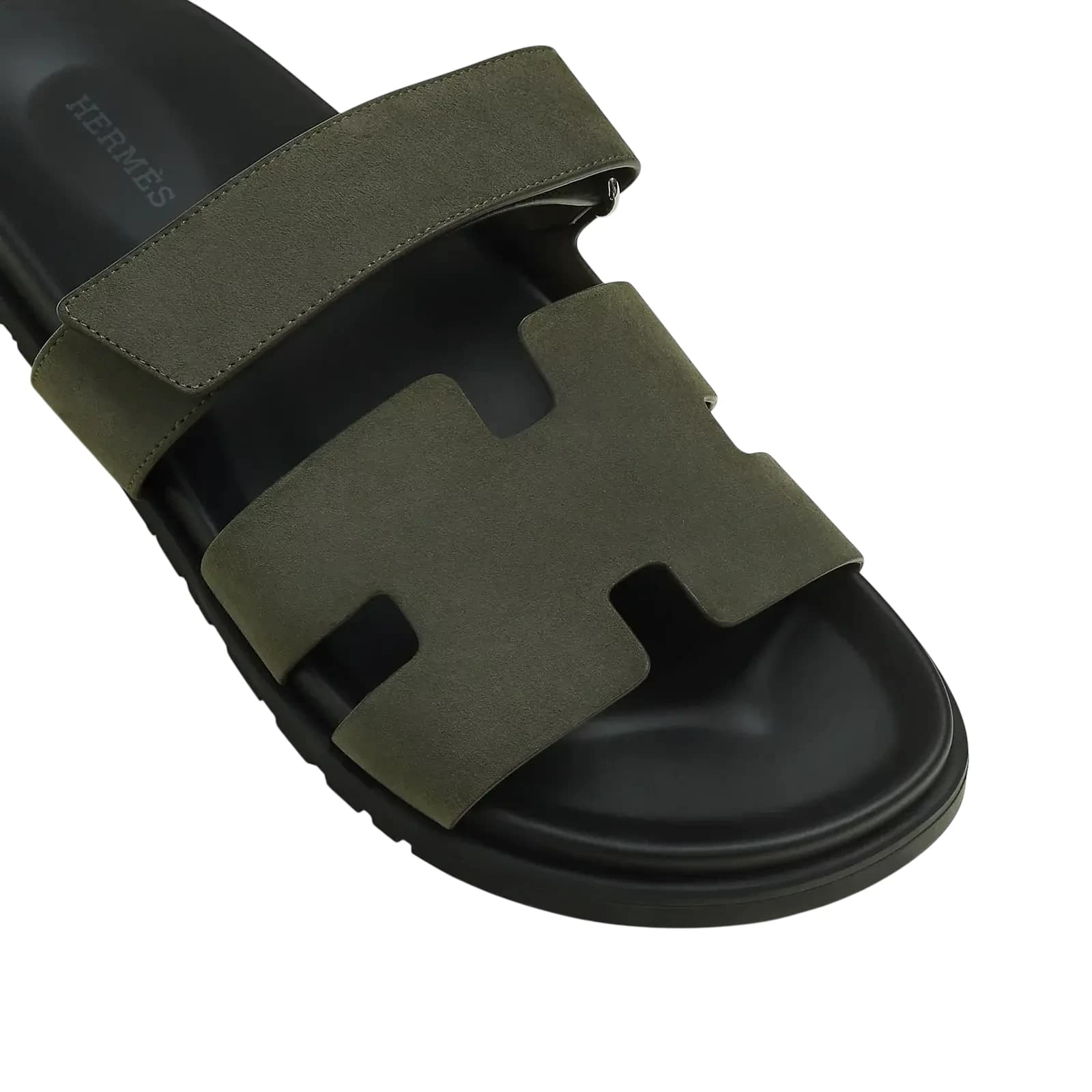 Hermès Chypre Sandals – Vert Foret