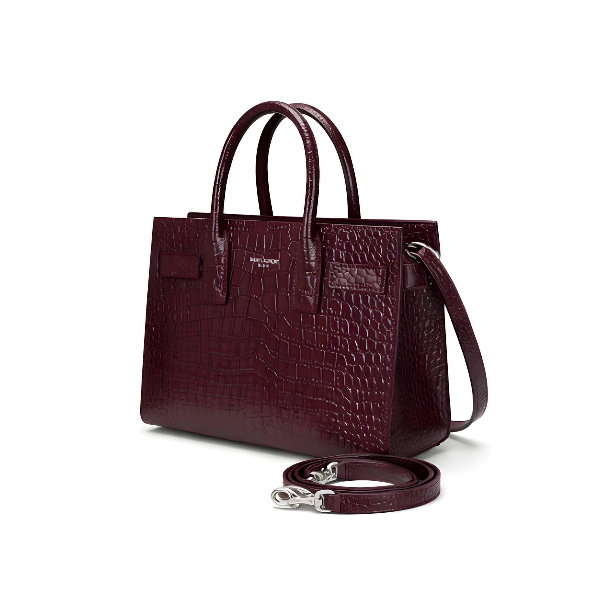Saint Laurent Sac De Jour Burgundy