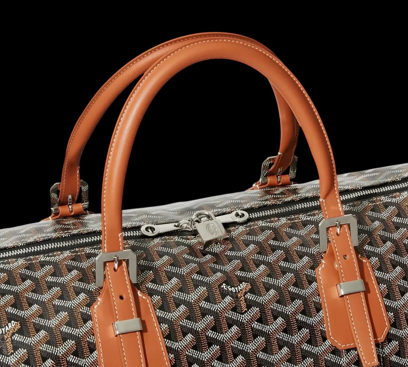 Goyard Boston 50 Bag Natural