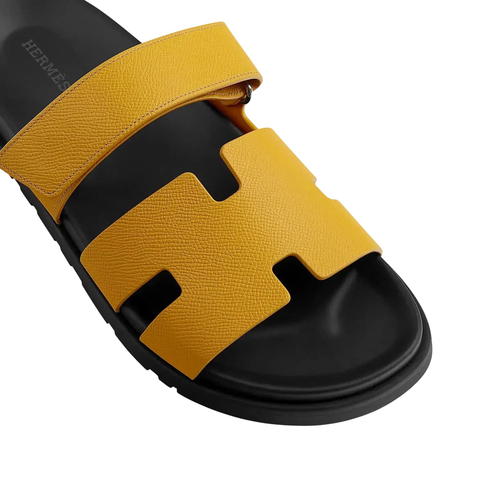 Hermès Chypre Sandals – Jaune Topaze