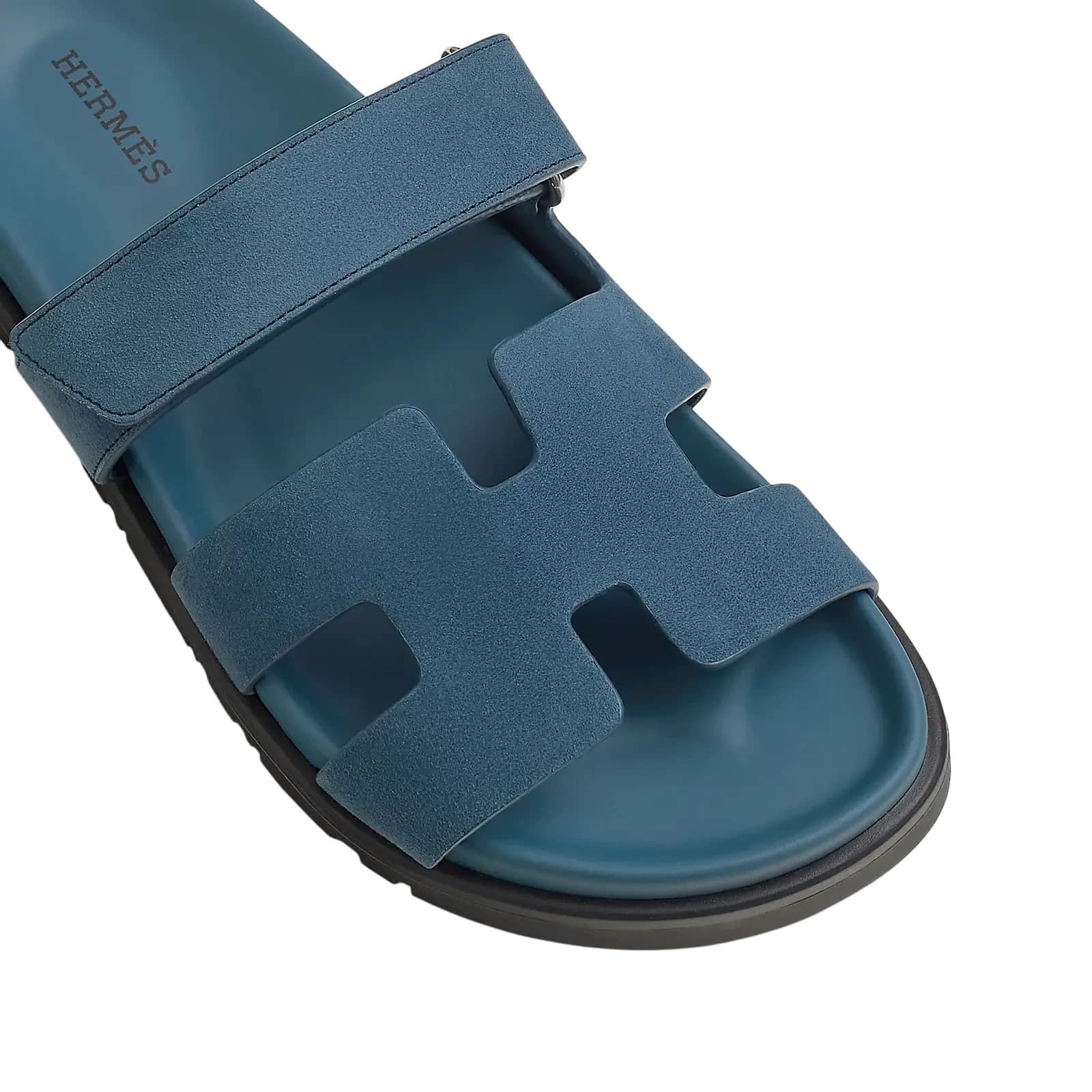 Hermès Chypre Sandals – Bleu Turquin