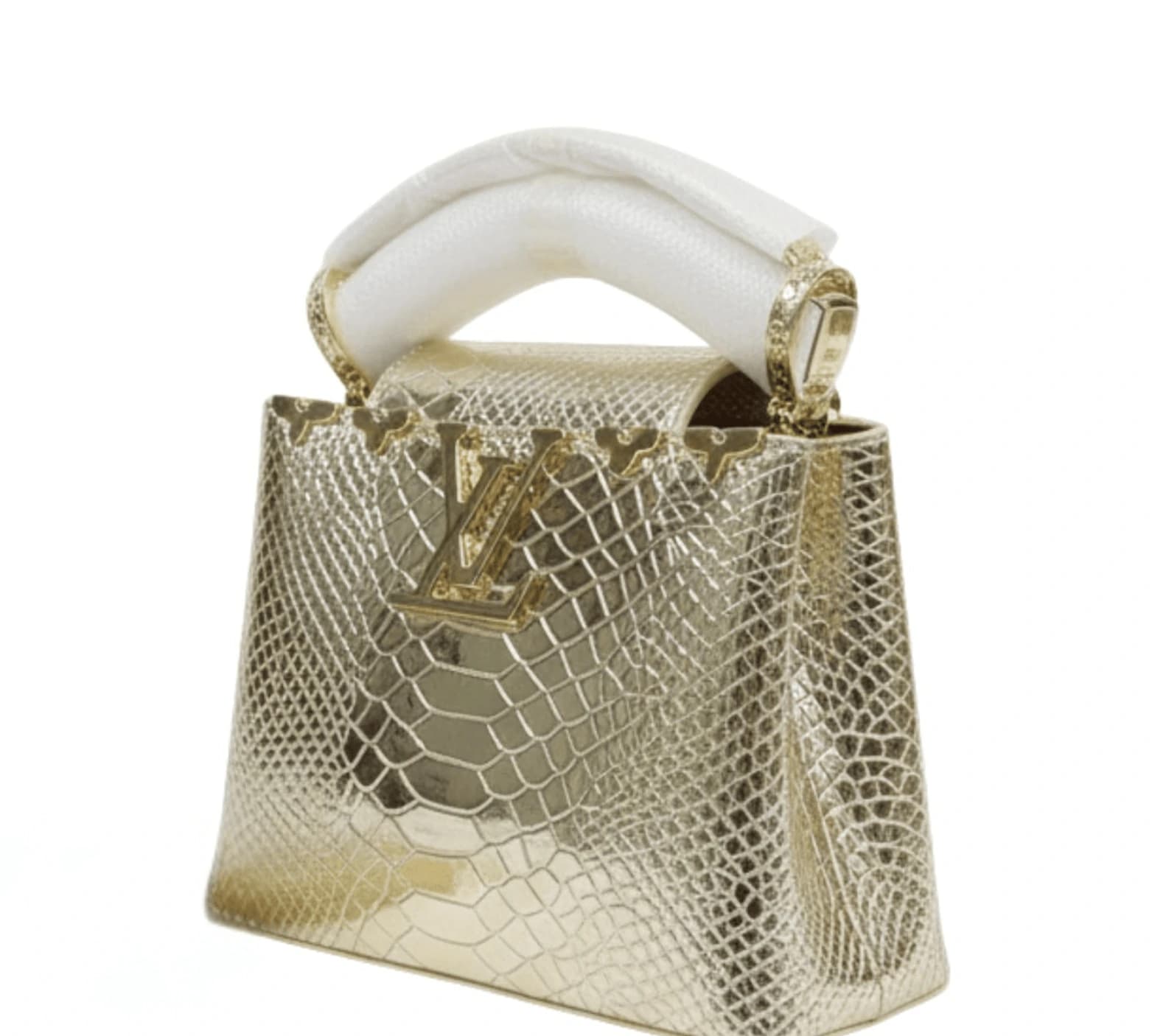 Louis Vuitton Ćapucines Lizard Leather