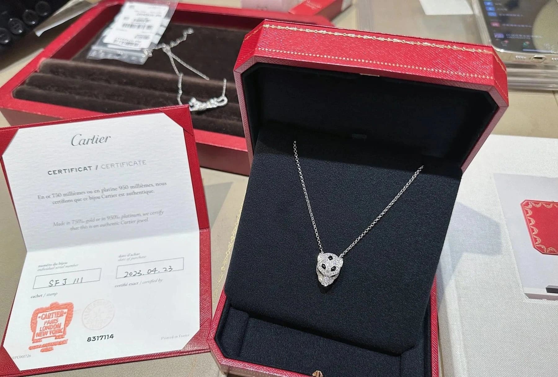 Cartier Panthere de Necklace