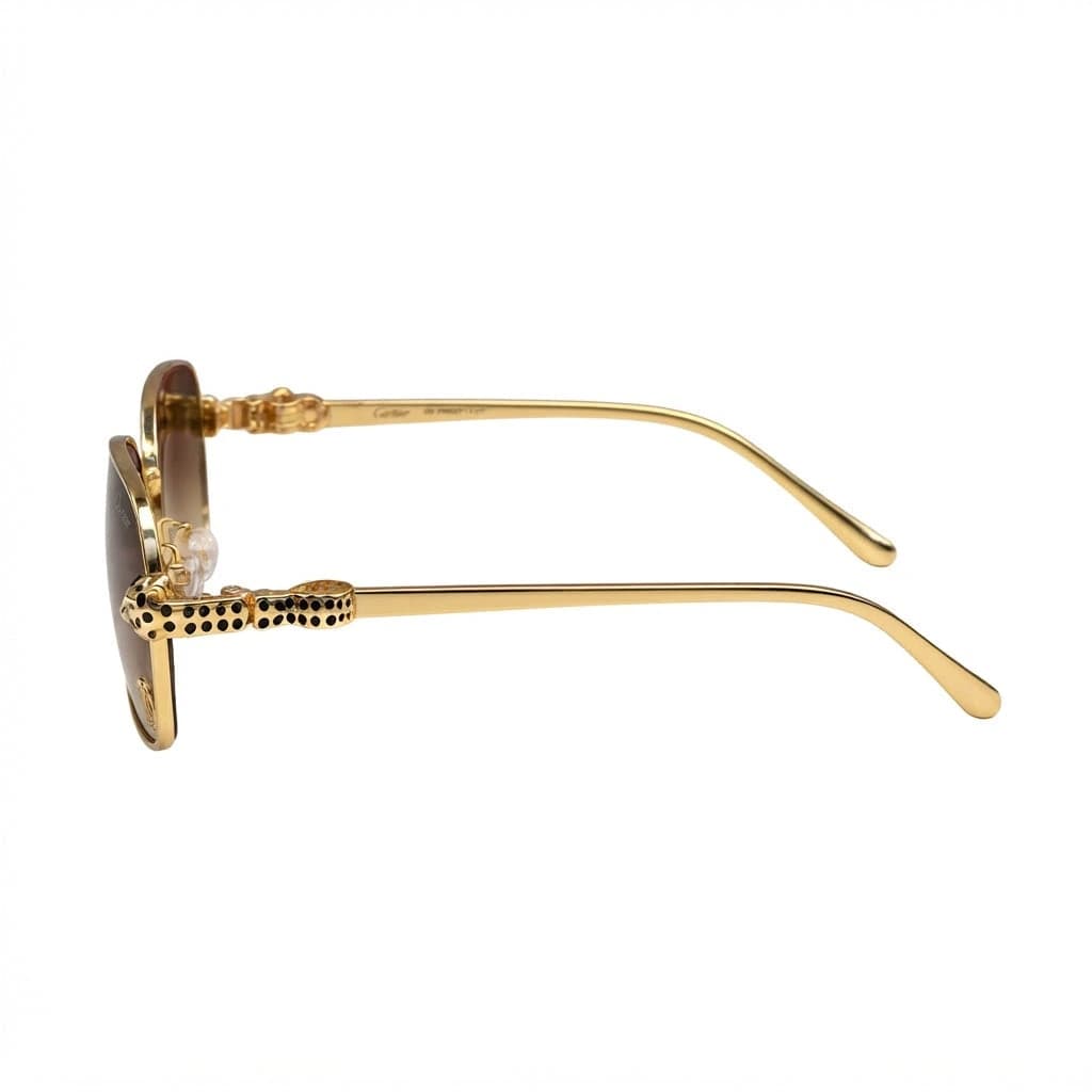 Cartier Sunglasses Panthère Brown Gradient