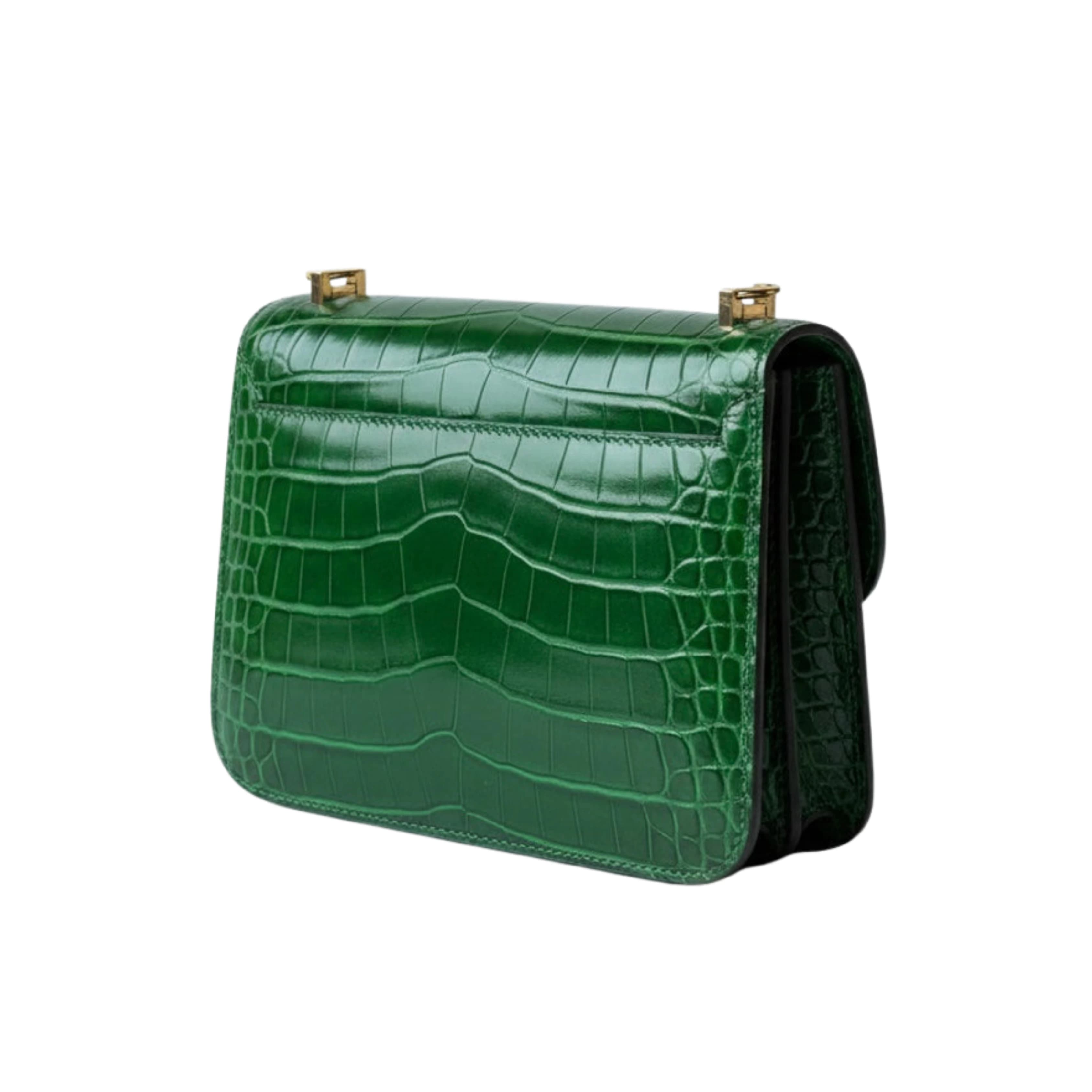 Hermès Constance 18 Cactus Alligator