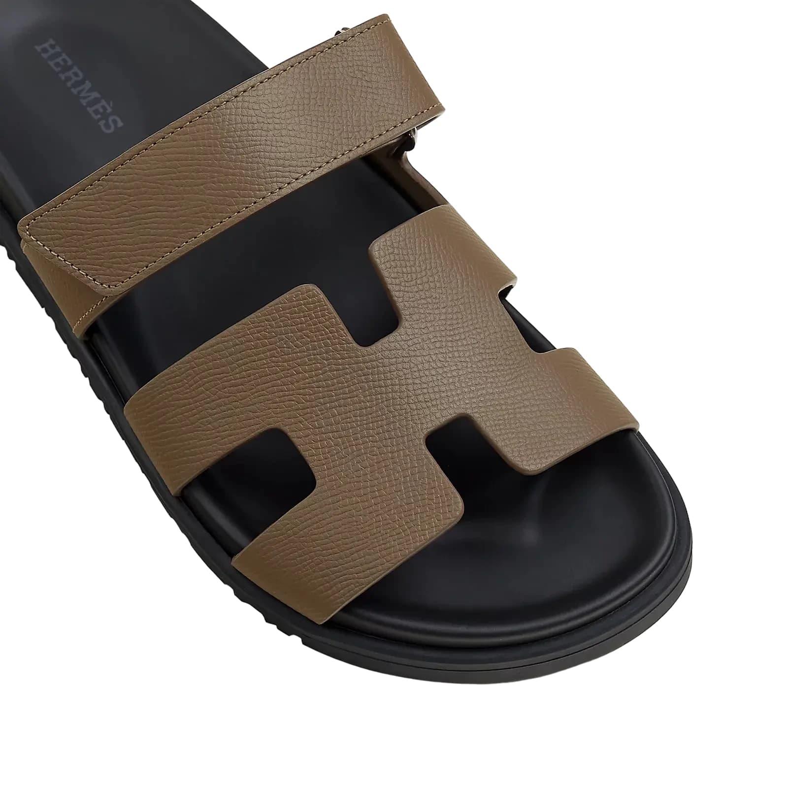 Hermès Chypre Sandals – Étoupe