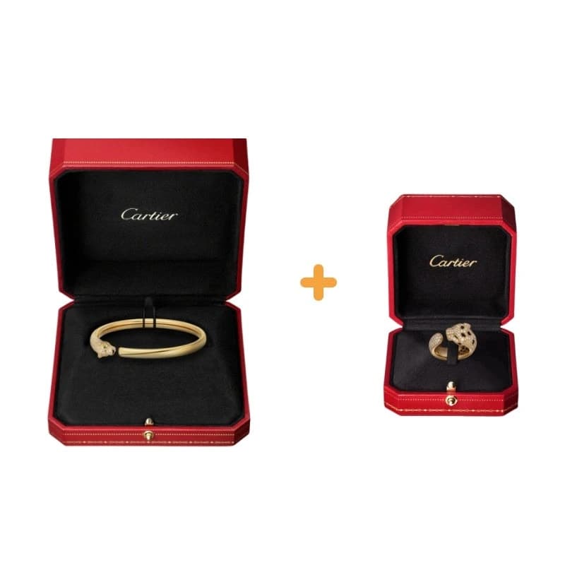 Cartier Panthere de Set | Bracelet & Ring (503695140-503825693)