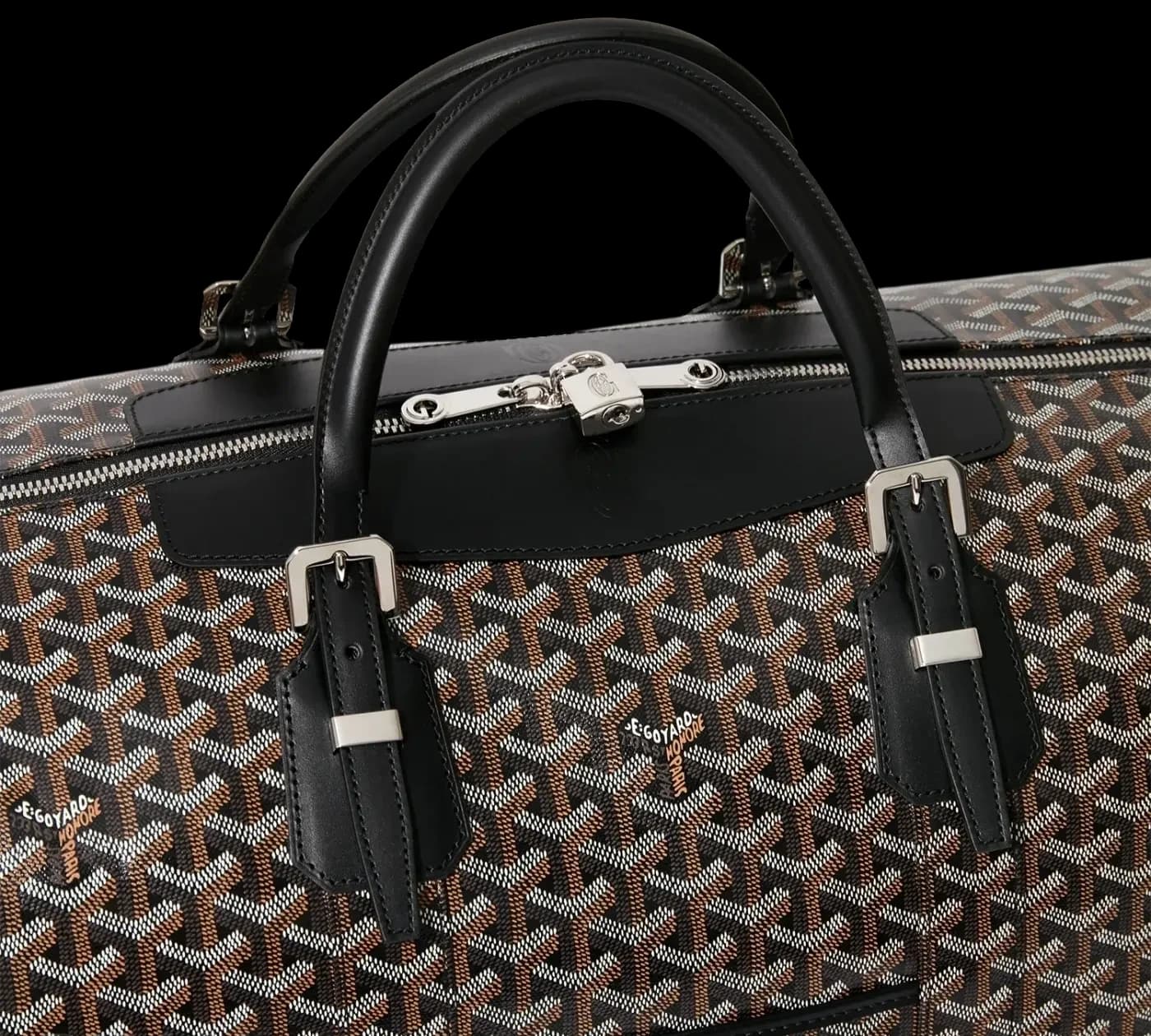 Goyard Bowling 55 Travel Bag