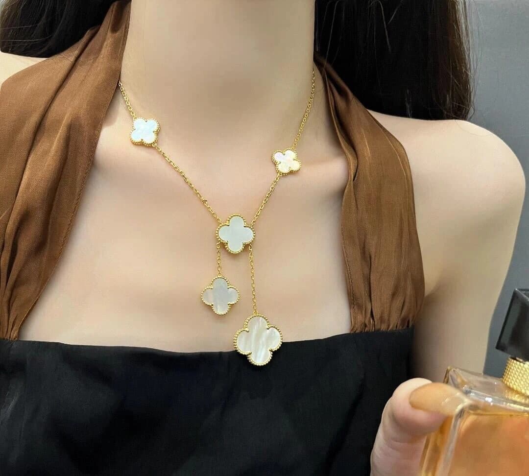 Van Cleef Magic Alhambra Necklace | 6 Motifs