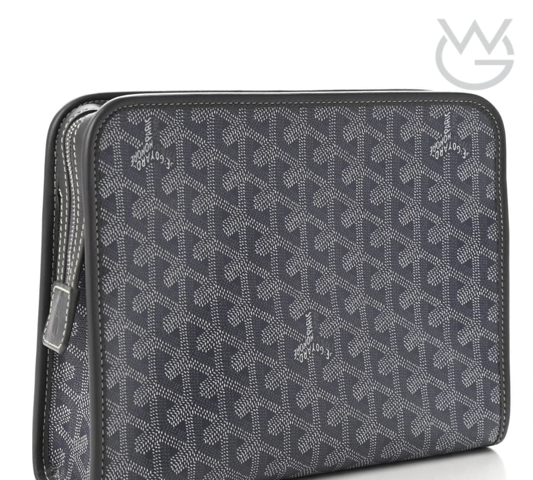 Goyard Toiletry Pouch Grey