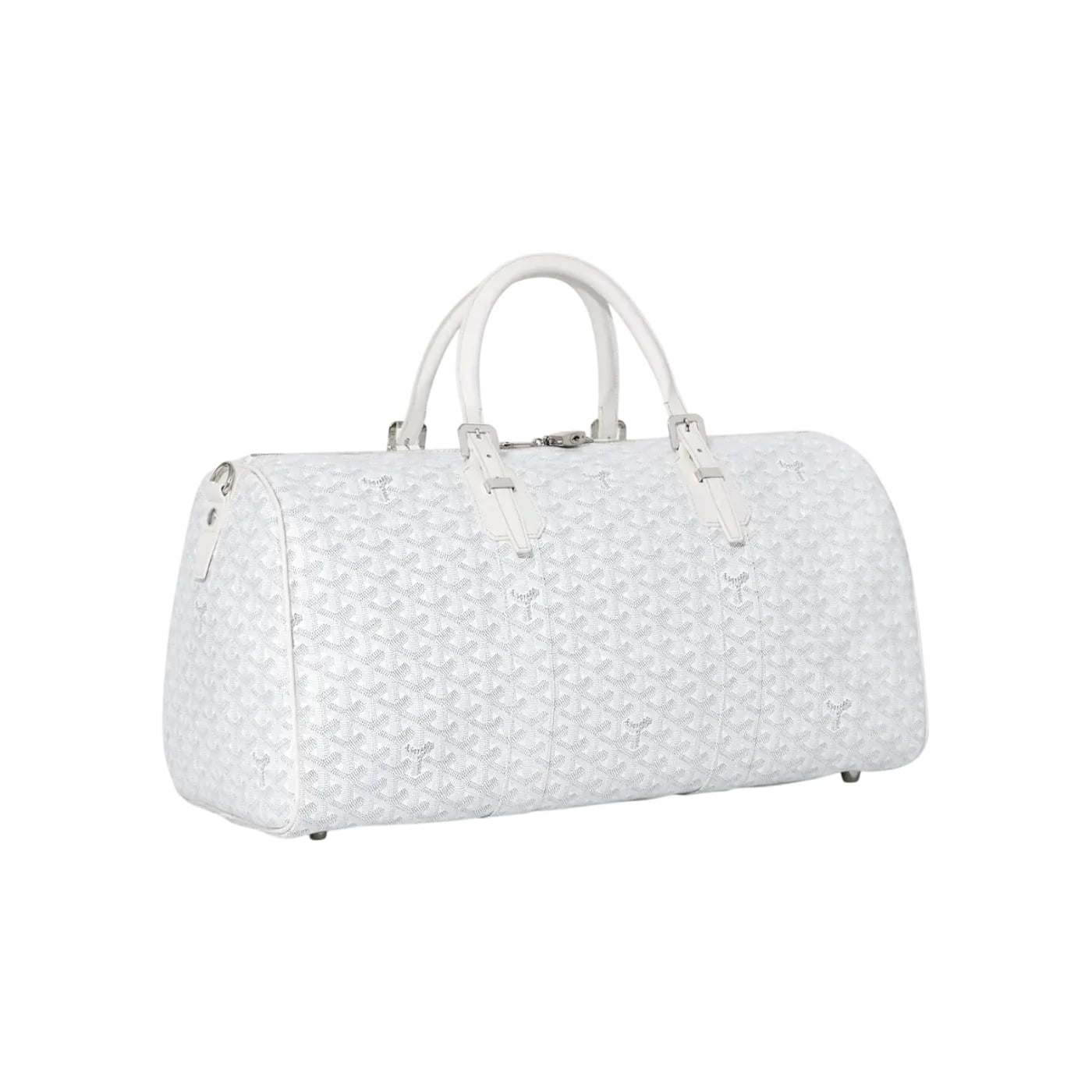 Goyard Boston 50 Bag White