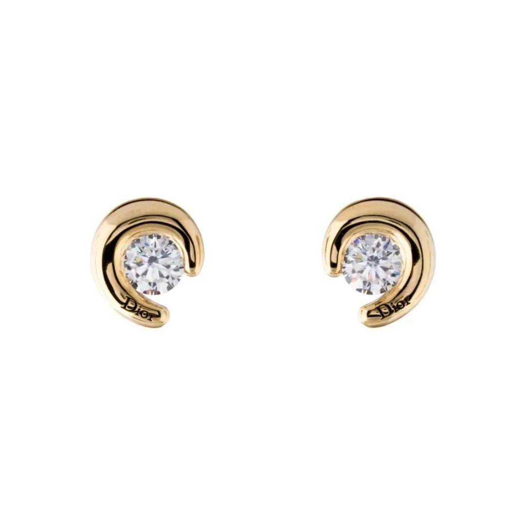 Dior Crystal Rocks Earrings