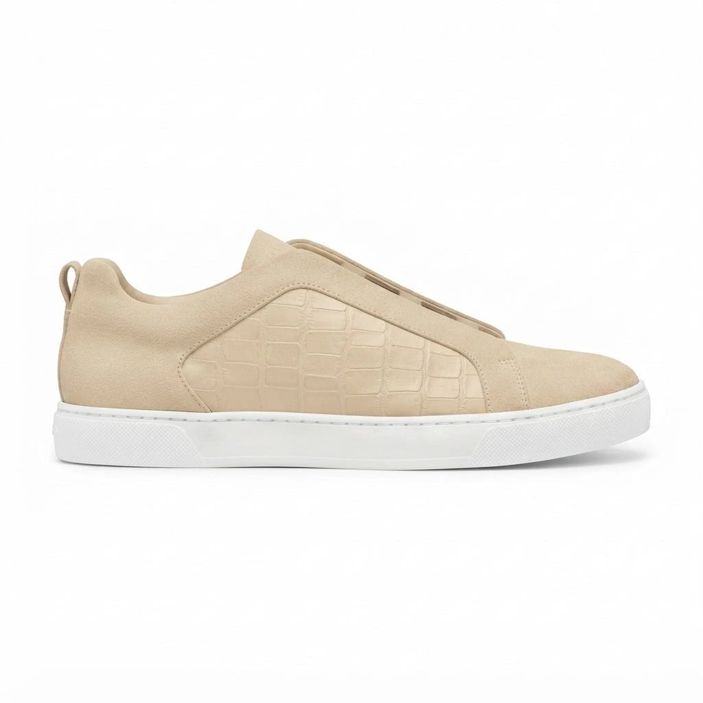 Zegna Triple Stitch Sneakers (SH-ZEG-117-36)