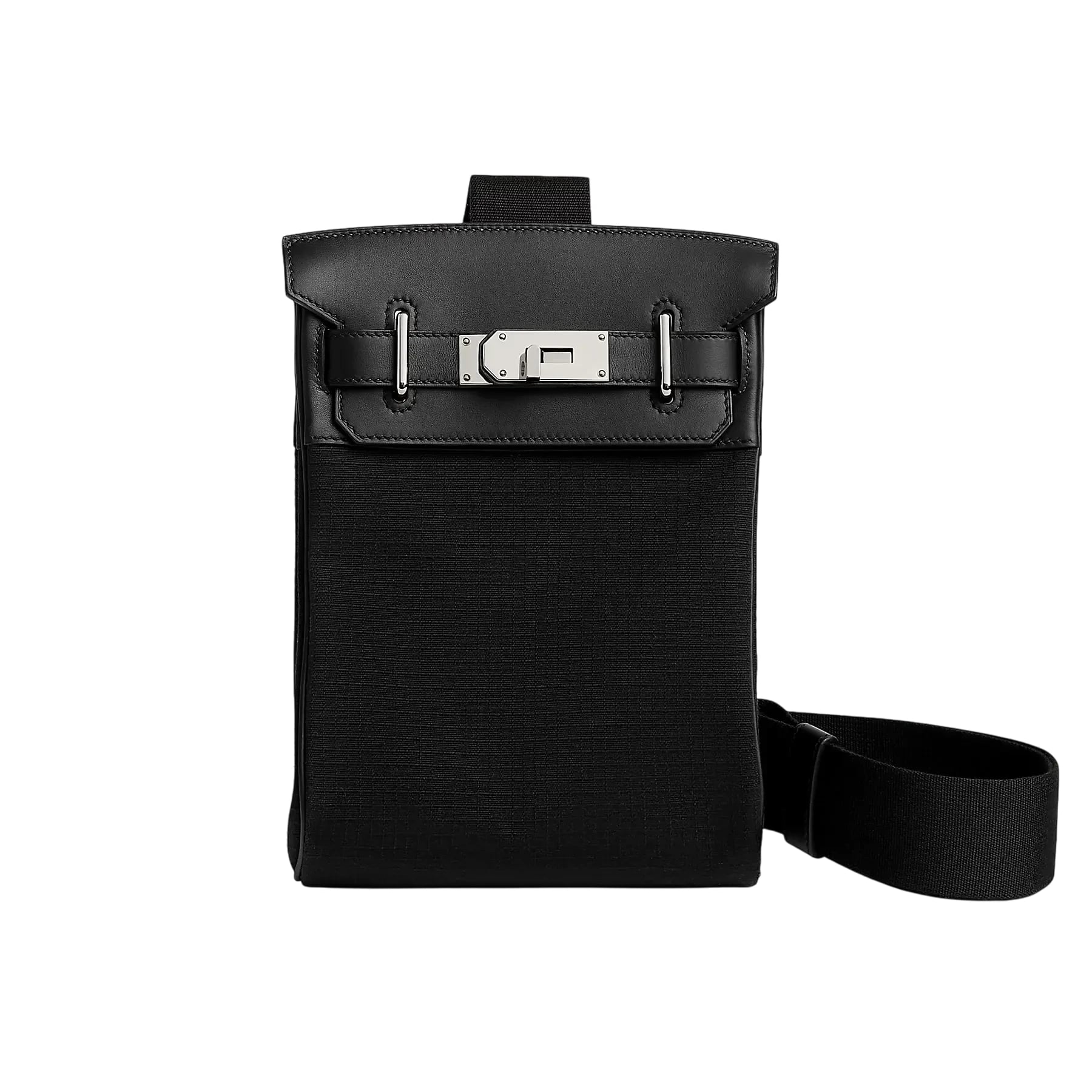 Hermès HAC À Dos Backpack – Noir / Noir