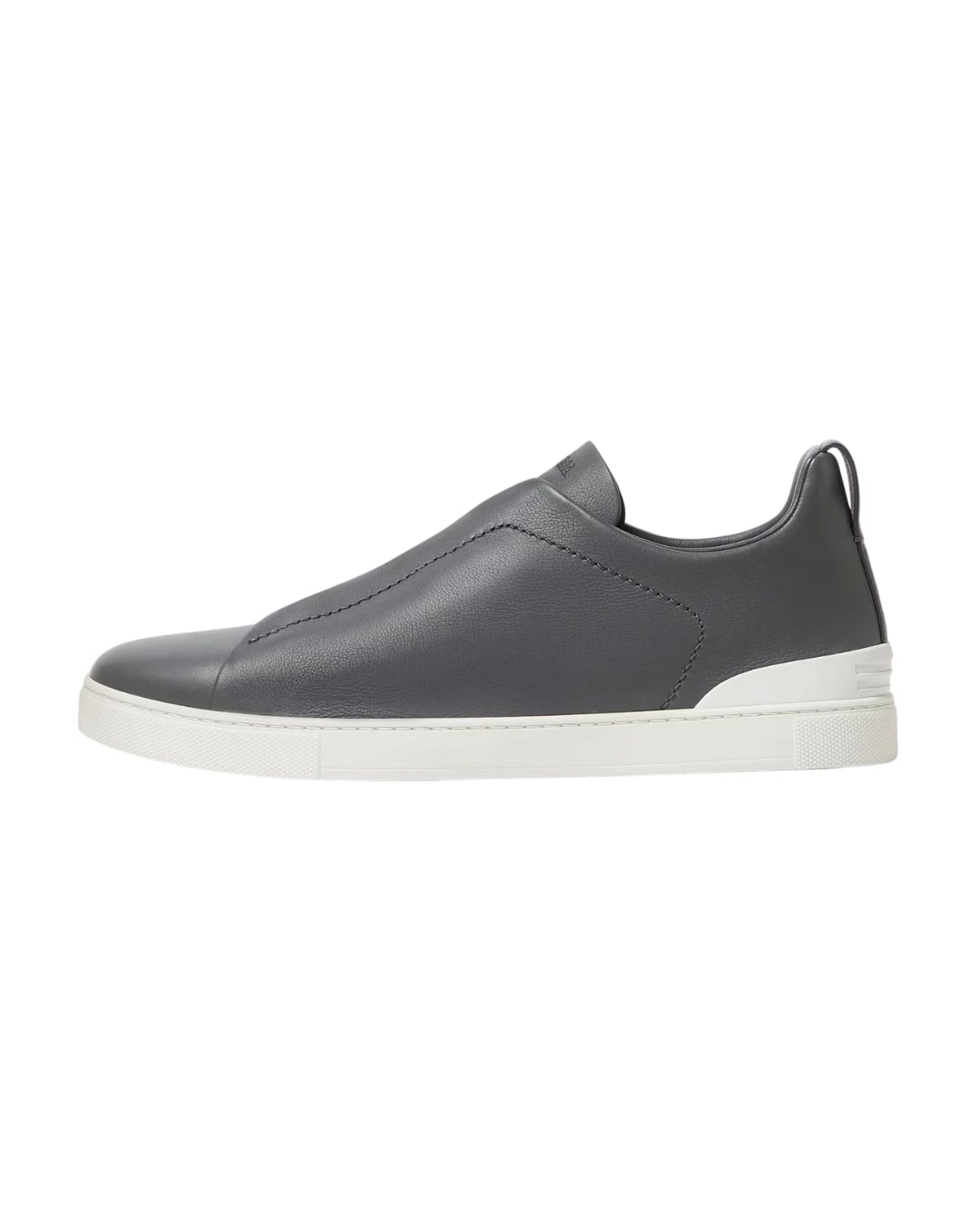 Zegna Footwear | Triple Stitch Dark Grey