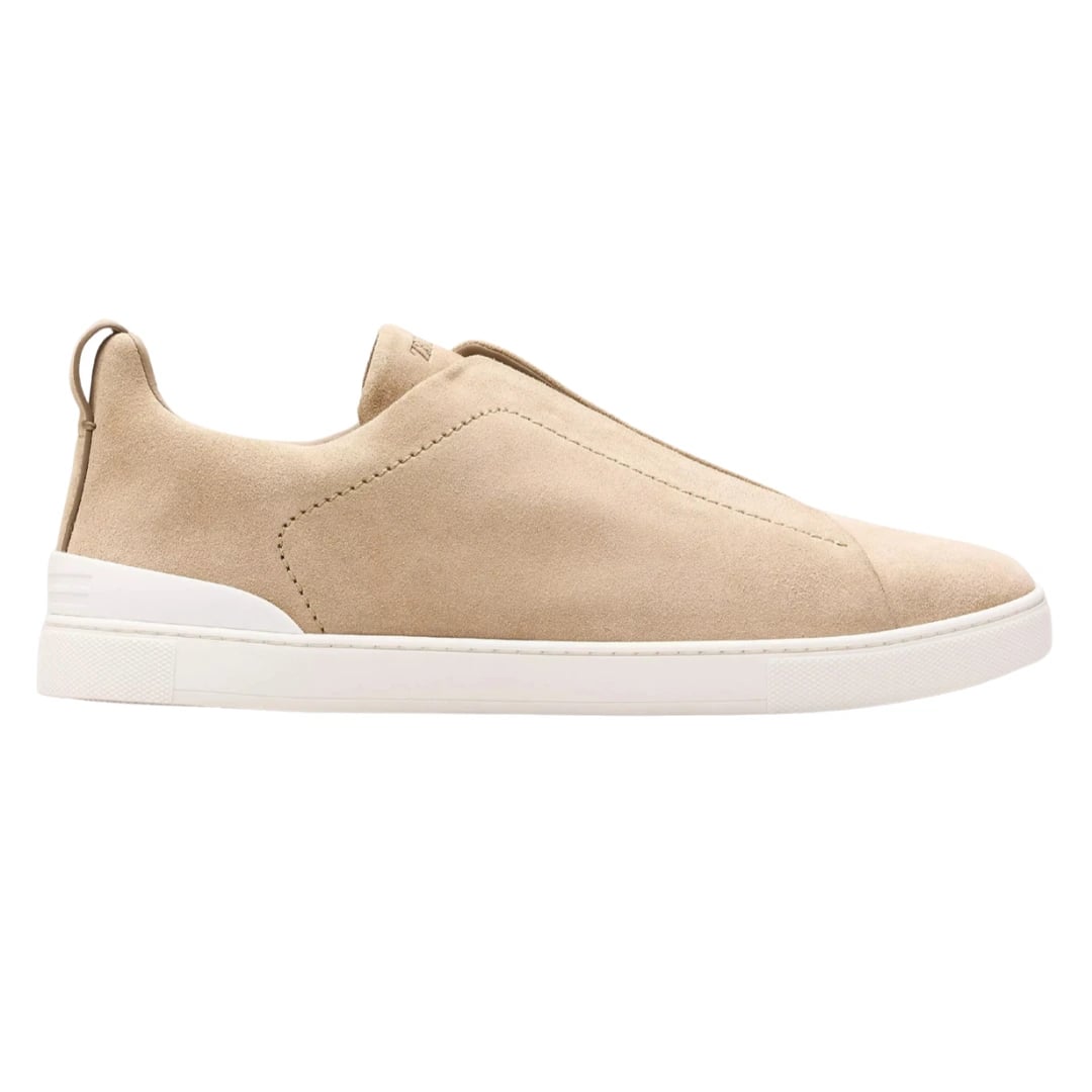 Zegna Footwear | Triple Stitch Biege