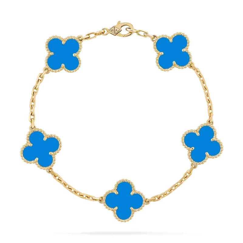 Van Cleef Vintage Alhambra Bracelet | 5 Motifs (503368510)