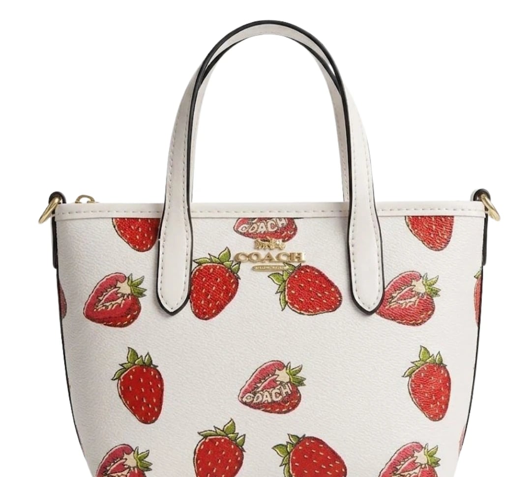 Coach Mollie Tote 21 Strawberry