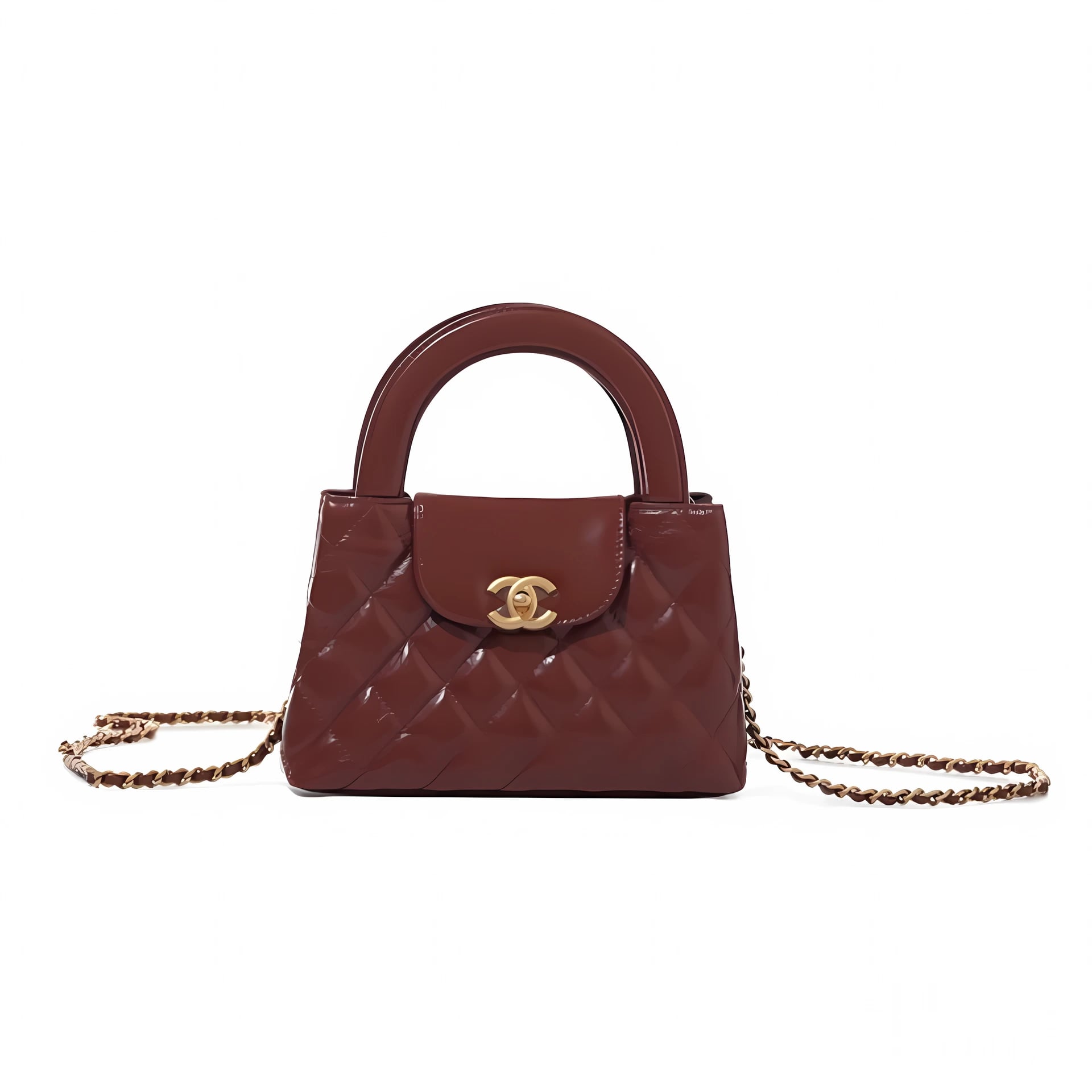 Chanel Coco Handle Mini Flap Quilted Lambskin
