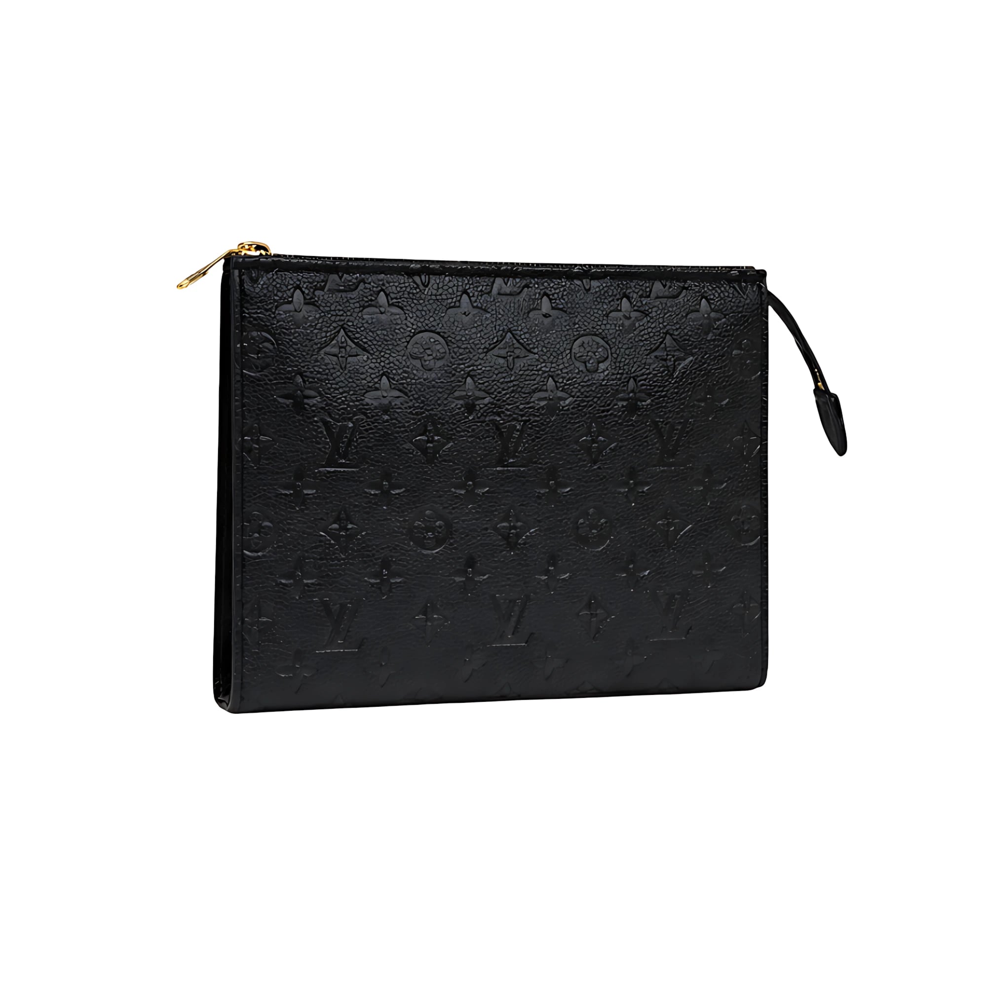 Louis Vuitton Black Leather Pouch