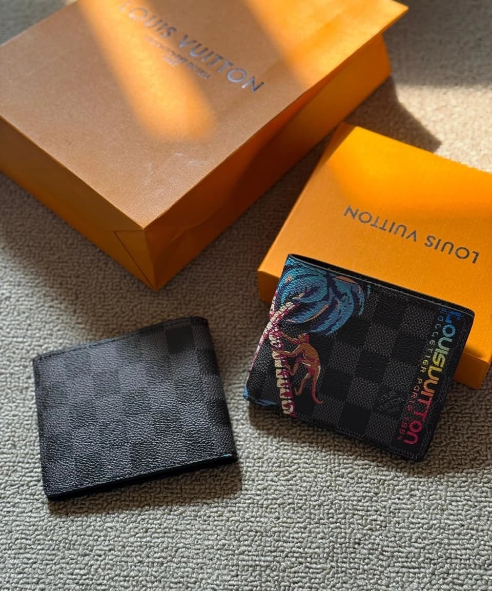 Louis Vuitton | Multiple Macassar Floral Wallet