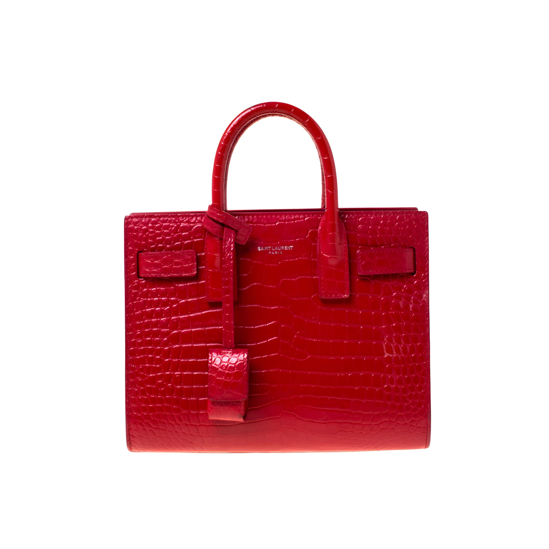Saint Laurent Sac De Jour Red