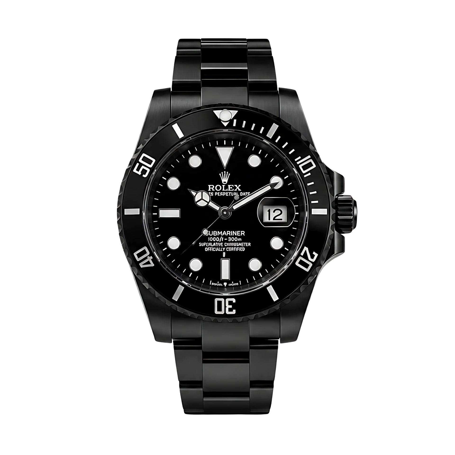Rolex Submariner Date – Black Dial Black Tone