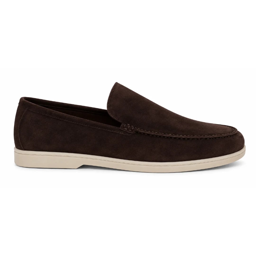 Loro Piana Summer Suede Shoes – Chocolate Brown