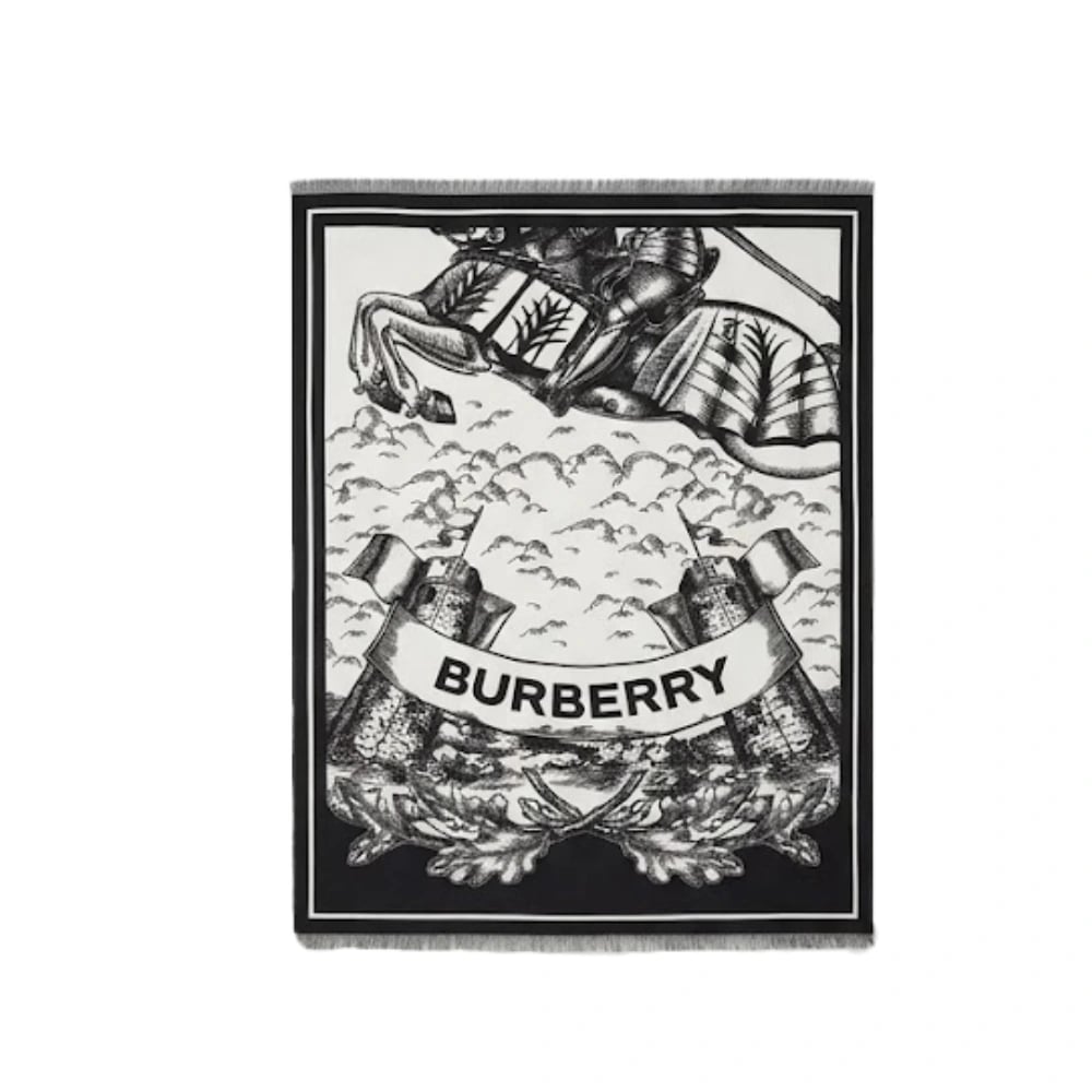 Burberry Equestrian Knight Scarf