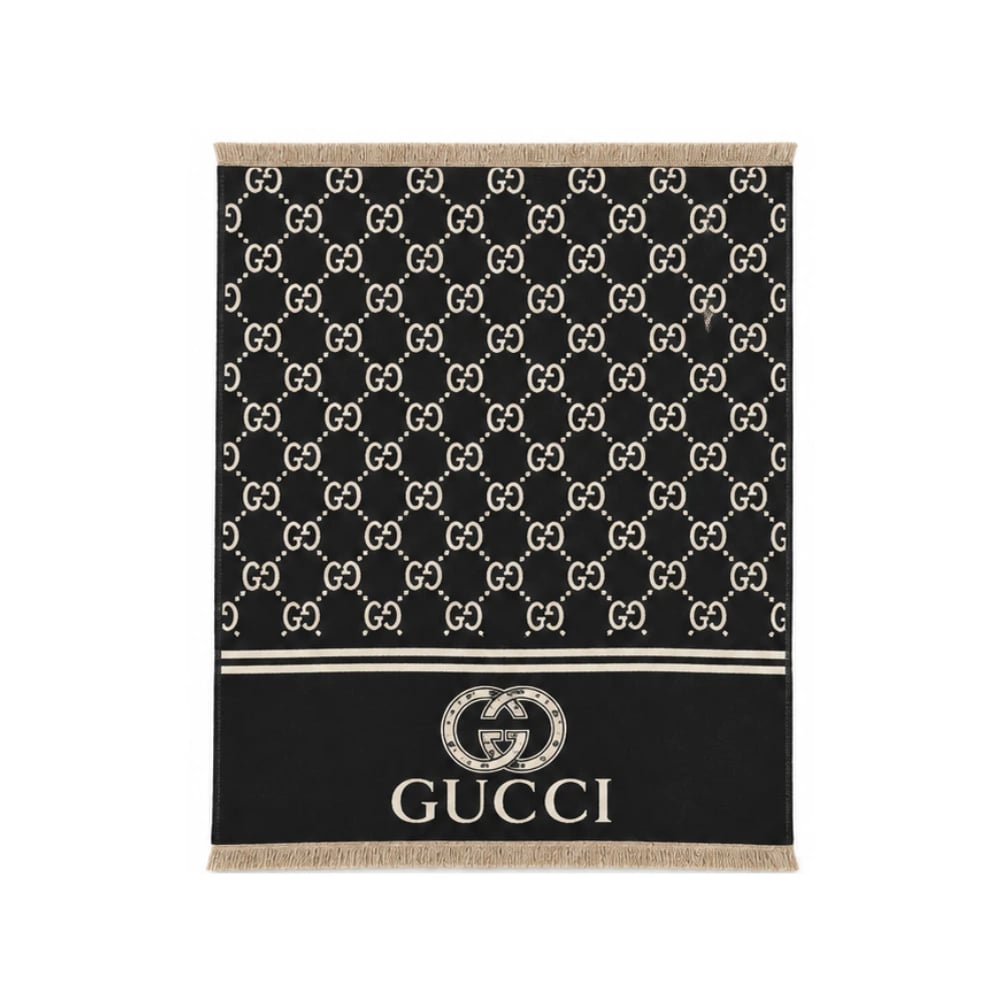 Gucci GG Jacquard Scarf (SCF-GUC-058)