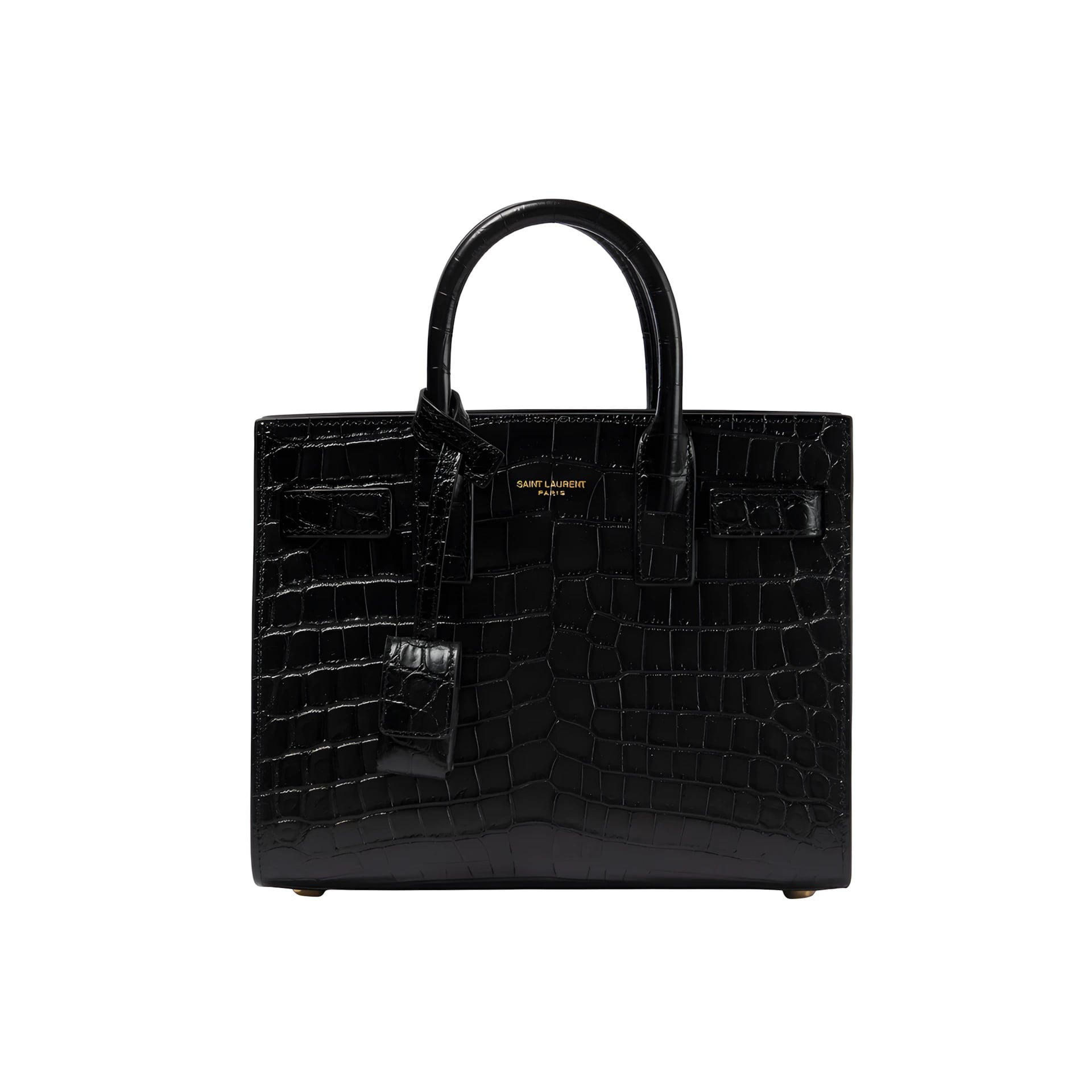Saint Laurent Sac De Jour Shiny Black
