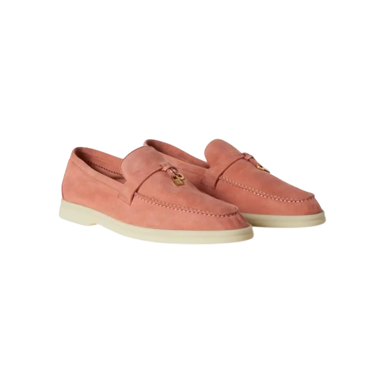 Loro Piana Summer Charms Loafers – Sorbet Pink