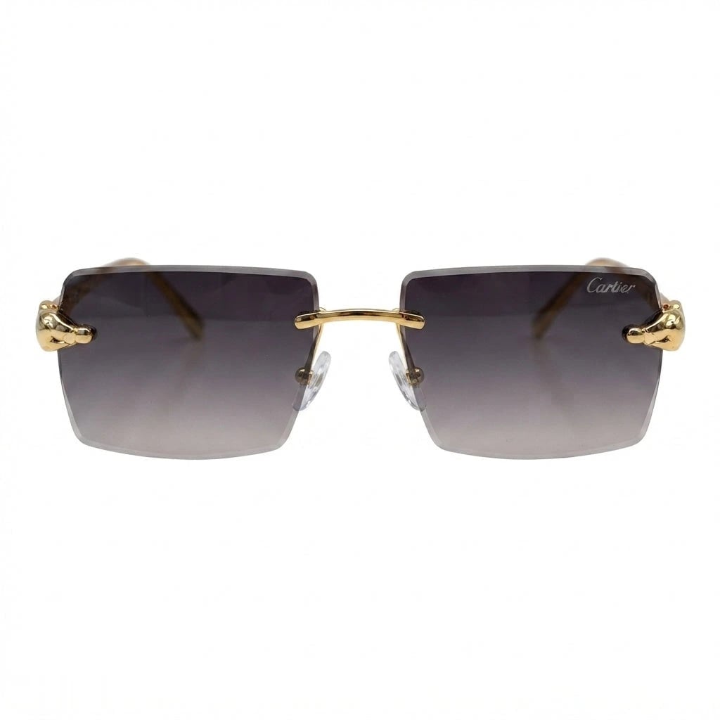 Cartier Sunglasses Rimless Gradient