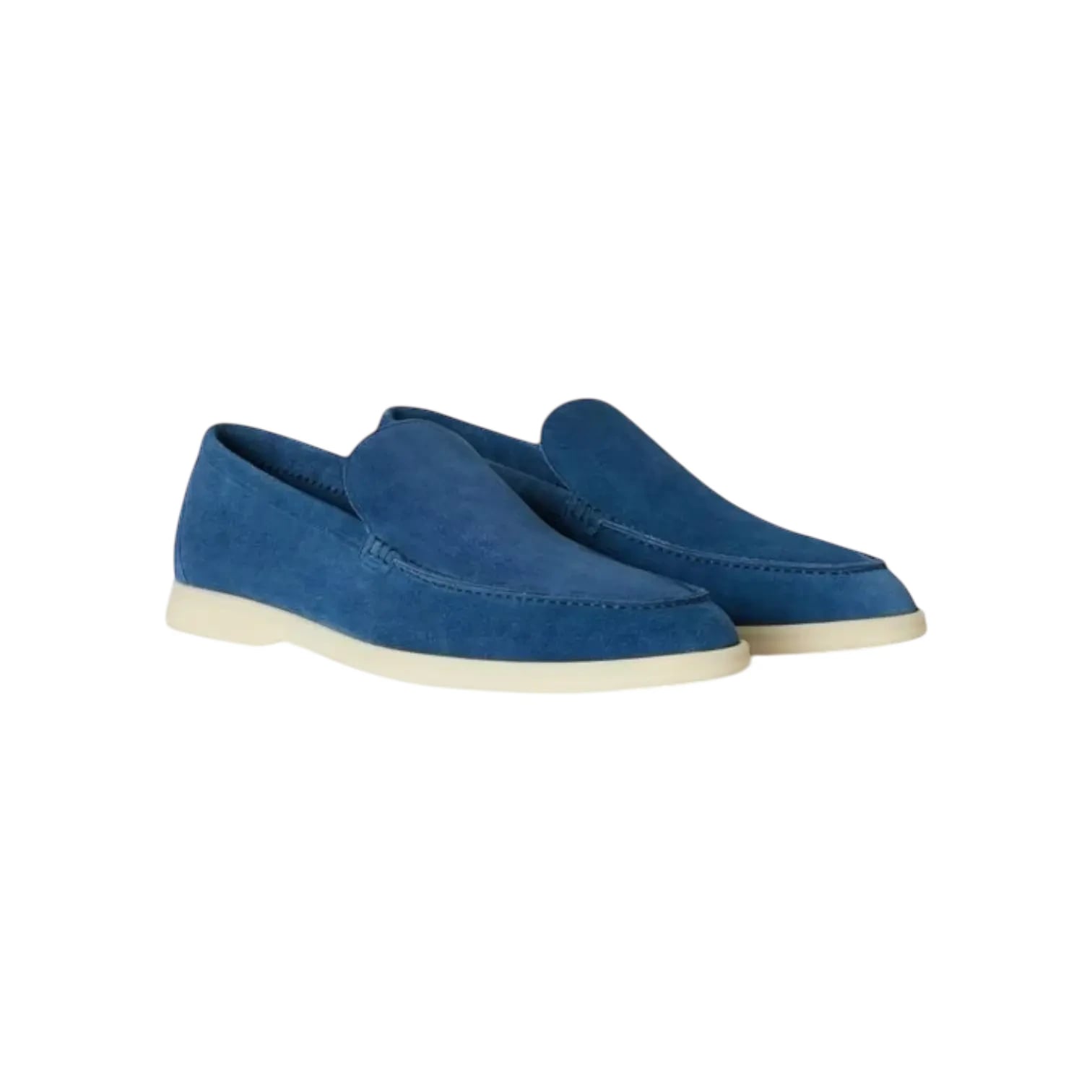 Loro Piana Summer Walk Loafers – Cobalt Ink
