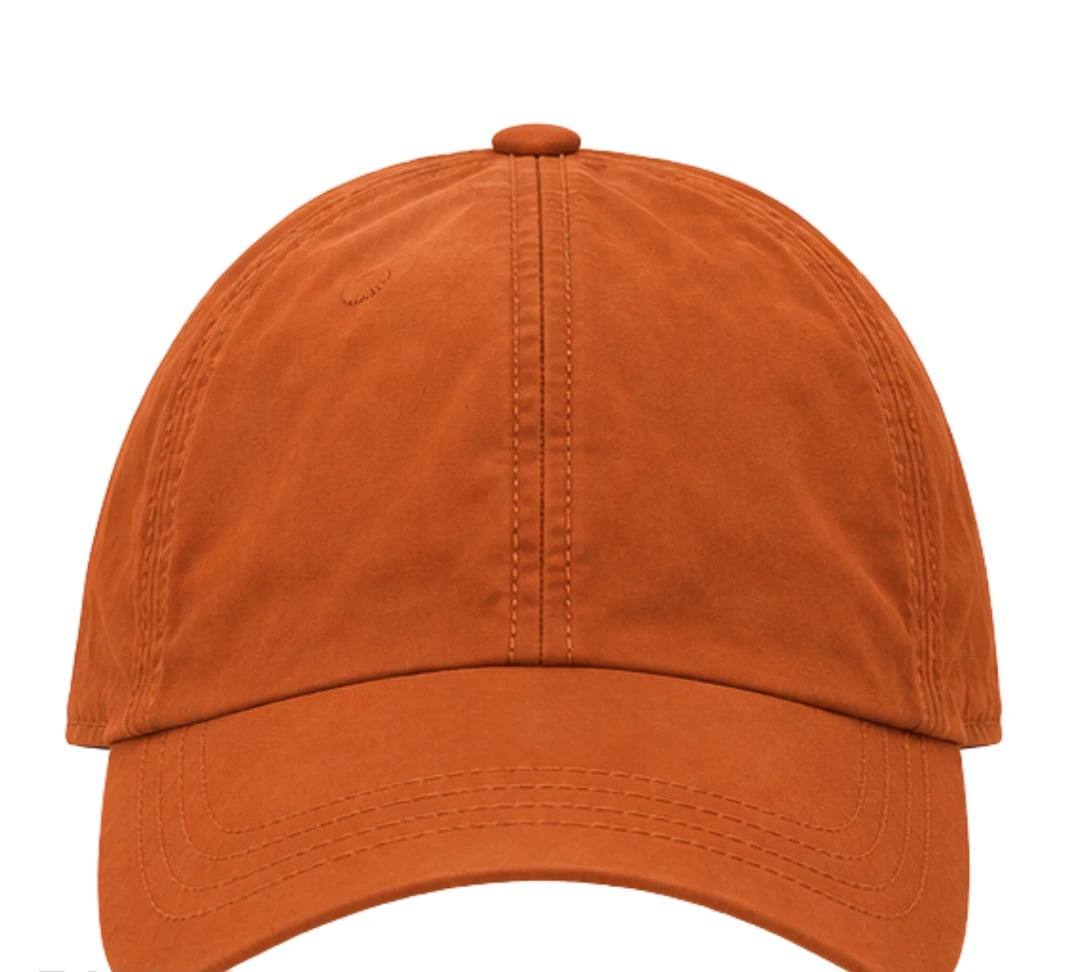 Zegna Cap | Technical Fabric Baseball Terracotta
