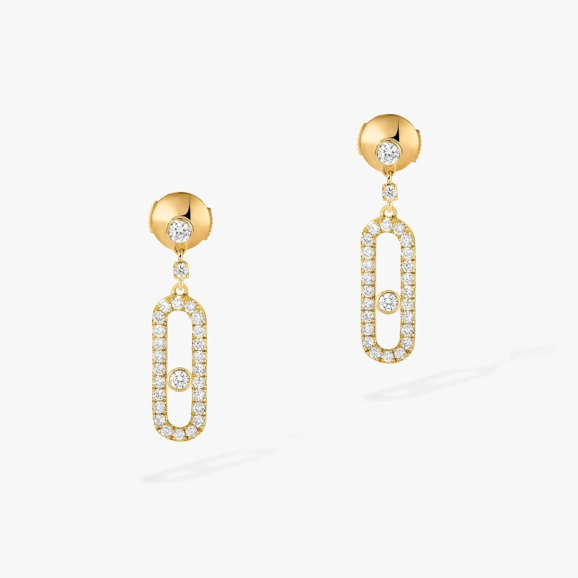 Messika Move Uno Stud Earrings