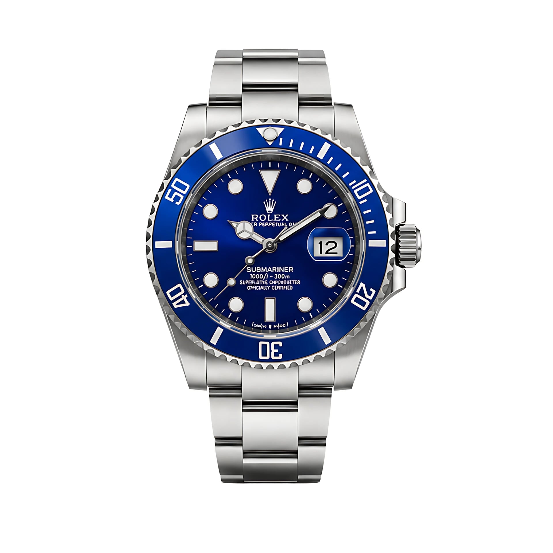 Rolex Submariner Date – Blue Dial Silver