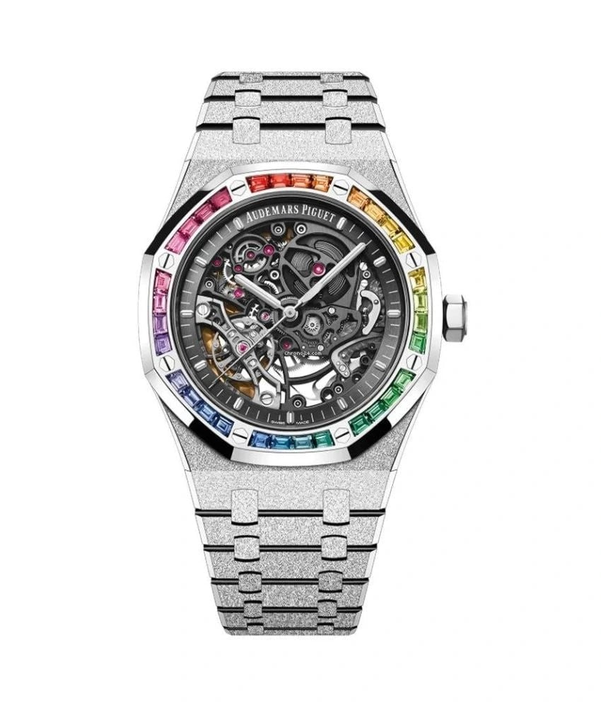 Audemars Piguet Royal Oak Frosted Grey Dial Watch