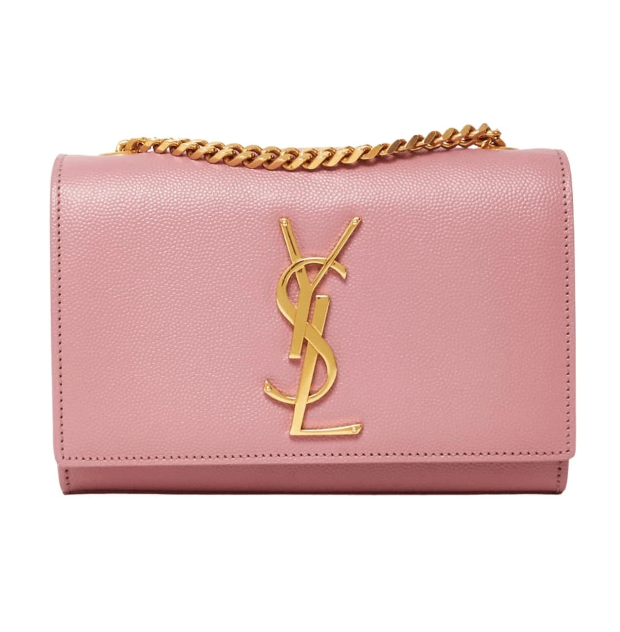 Saint Laurent Monogram Kate Satchel - Pink Old Rose