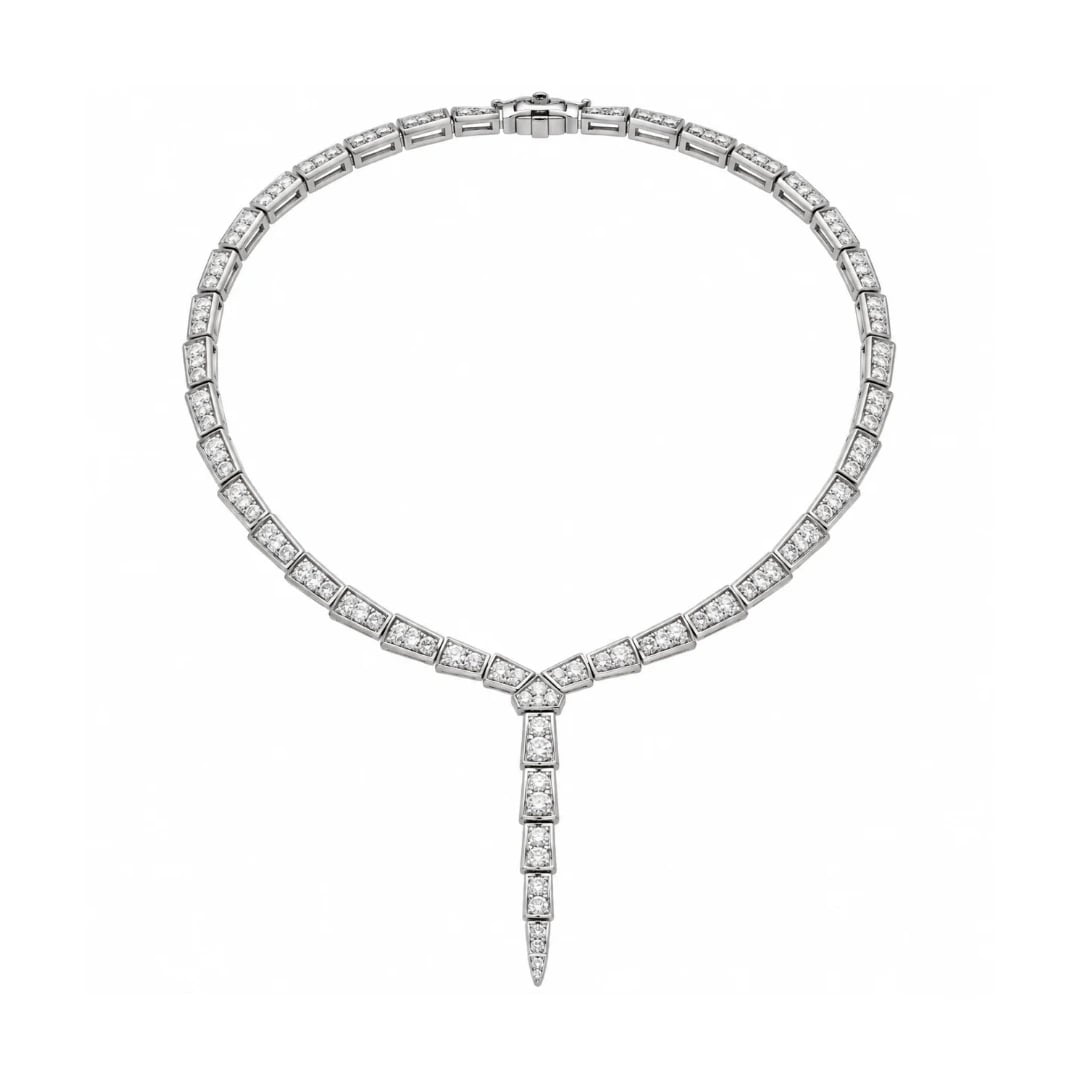 Bvlgari Serpenti Set White/Silver