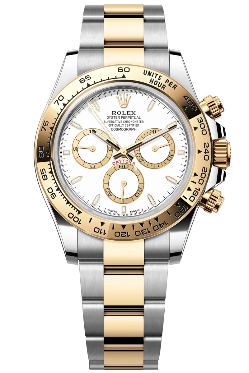 Rolex Cosmograph Daytona – Two-Tone White Dial