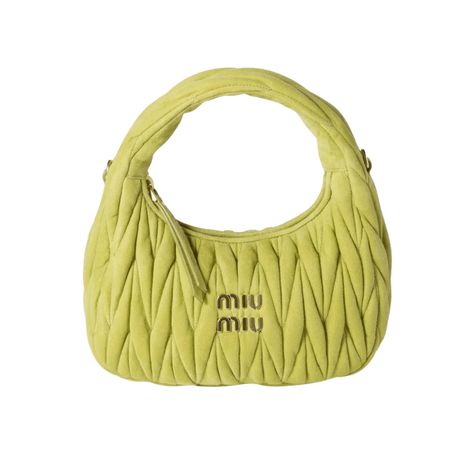 Miu Miu Wander Matelassé Tote Bag