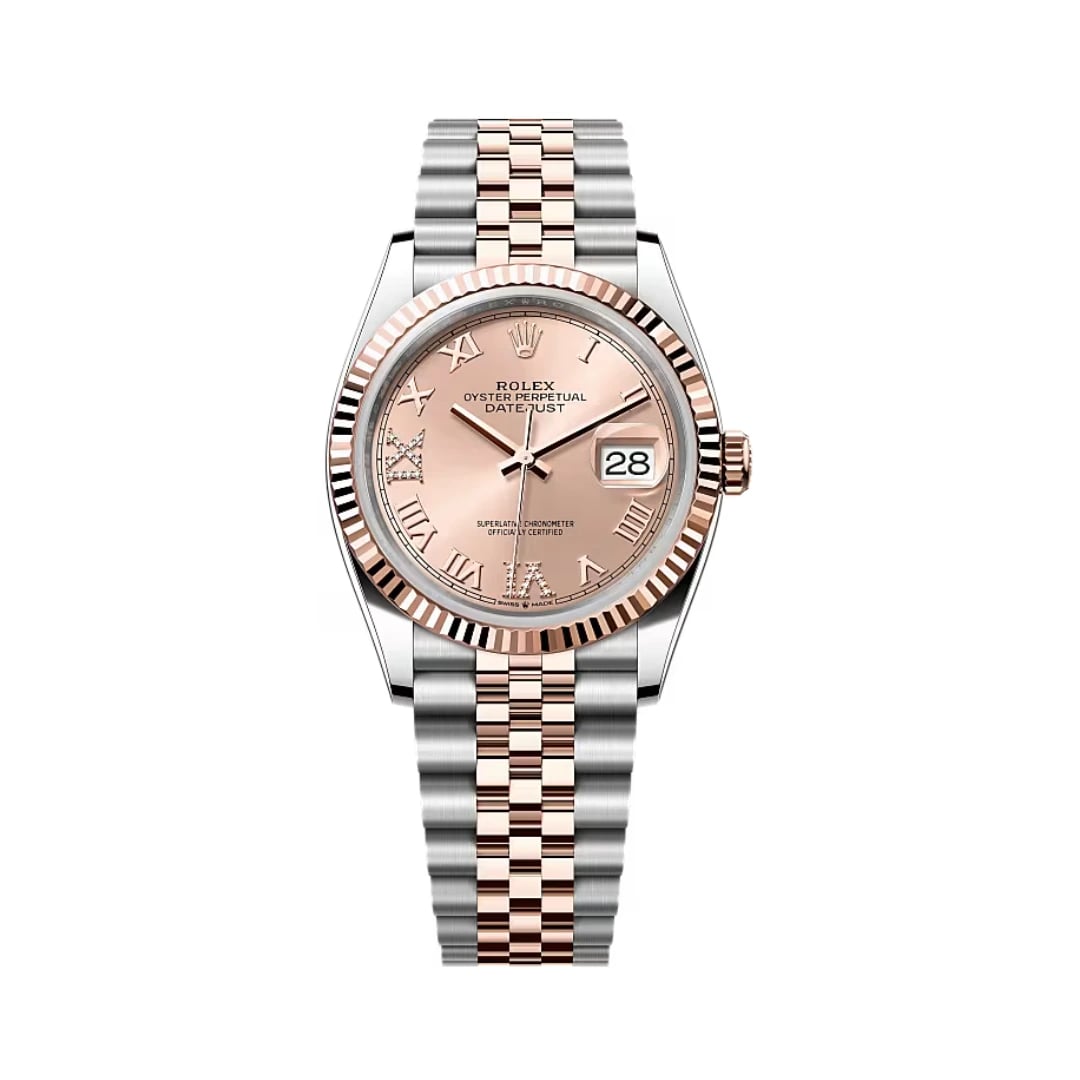 Rolex Datejust – Oystersteel-Everose