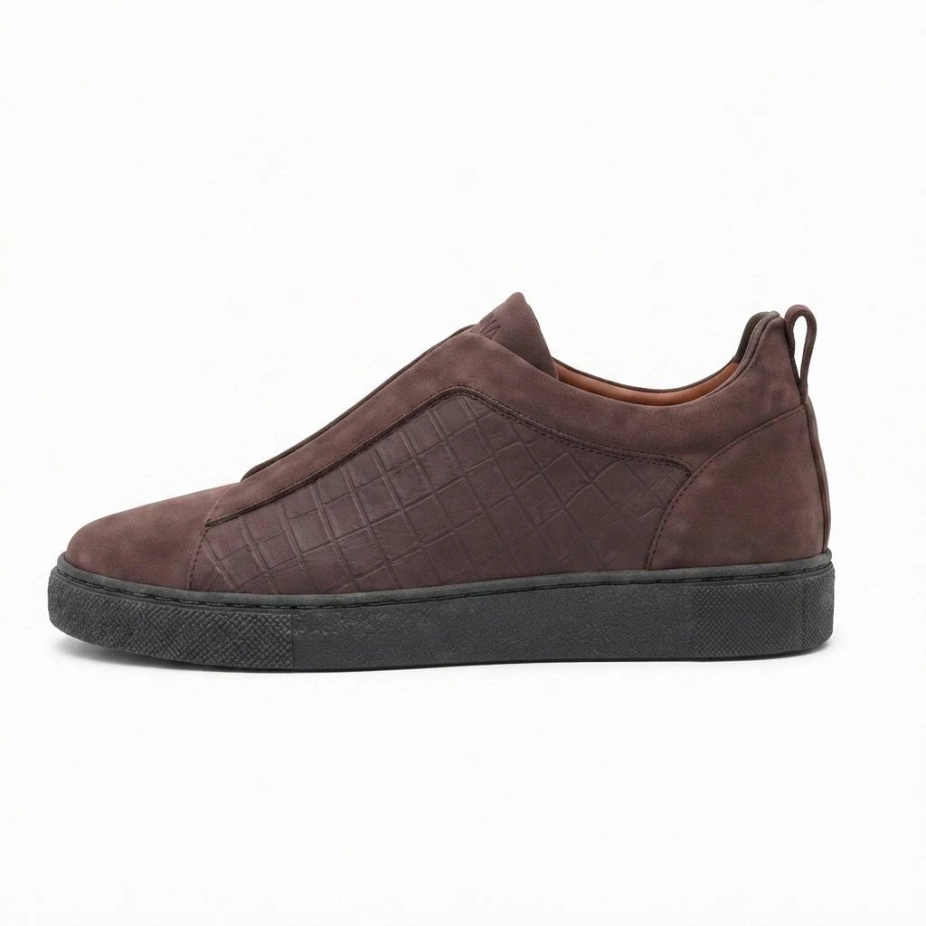 Zegna Footwear | Triple Stitch Brown (SH-ZEG-202-36)