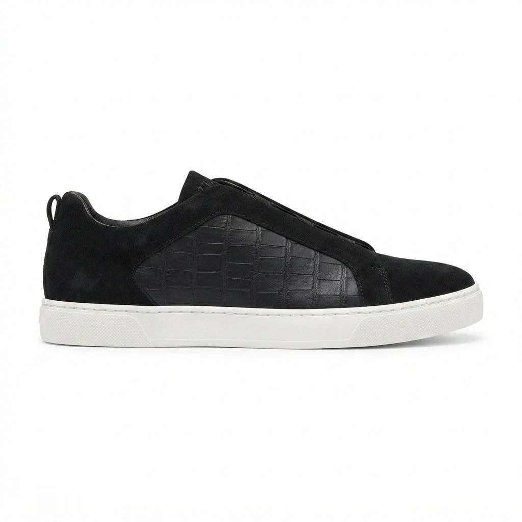 Zegna Triple Stitch Sneakers (SH-ZEG-118-36)