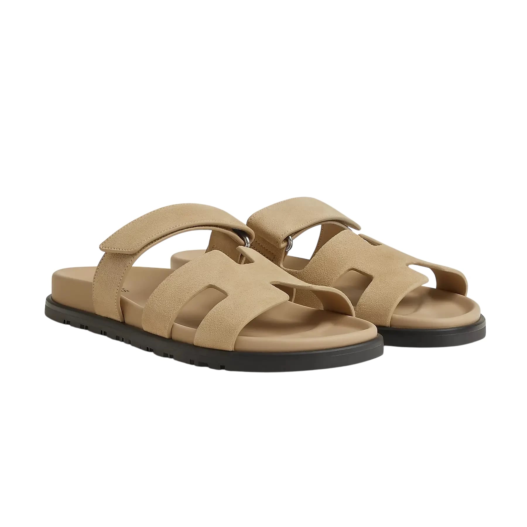 Hermès Chypre Sandals – Beige Lin